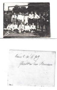 10 aprile 1909 Squadra del Liceo Mamiani