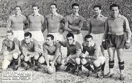1951/52 - La formazione di Milan-Lazio 1-1 del 6 gennaio 1952