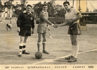 Lazio-Rappresentativa Madrid 1-0: La stretta di mano fra i capitani