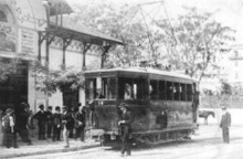 Piazza della Libertà intorno al 1915