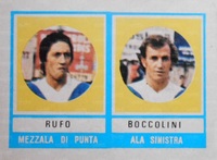 Una figurina di Boccolini (calciorama 1974-75 Edizioni Lemm)