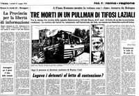 Dall'unità: cronaca e foto dell'incidente