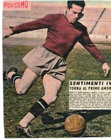 Una simpatica notizia su Lucidio Sentimenti (Gent. conc. Sig. Giulio Fabri)