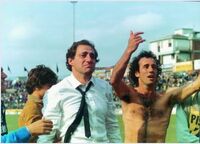 Dopo la salvezza ottenuta a Pisa nel 1984