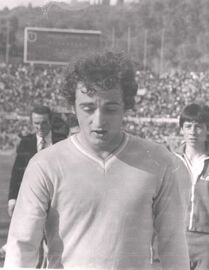 D'Amico stagione 1977/78 (dietro si riconosce il D.T. Manni - partita da individuare)