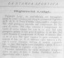 Il palmares di Bigiarelli dalla Stampa Sportiva del 1902
