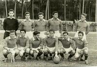 1949/50 - La squadra scesa in campo al Torneo di Viareggio nell'incontro Lazio-Fiorentina 1-2 del 14 febbraio 1950