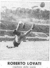 Una foto del portiere biancoceleste in azione