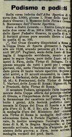 Da La Stampa Sportiva, novembre 1908