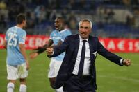 Reja esulta dopo una vittoria