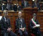 Igli Tare, Claudio Lotito ed il Sindaco Gianni Alemanno