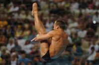 Nicola Marconi punta di diamante della squadra di tuffi