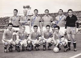 1952/53 - Un'altra foto di Lazio-Juventus (versione in bianco e nero)