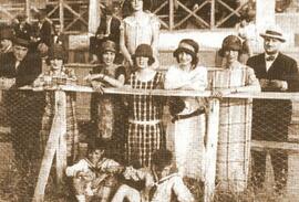 Tifose laziali alla Rondinella