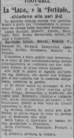 L'articolo de "L'Idea Nazionale" del 27 ottobre 1925