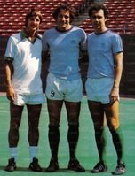 Cruijff, Chinaglia e Beckenbauer nei Cosmos