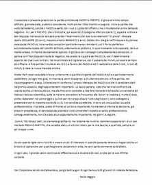 Le note di grande interesse inviateci dal signor Paolo Baggio