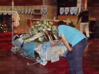 La camera ardente (Foto LazioWiki)