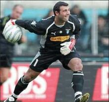 Un'immagine del portiere biancoceleste