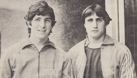 In nazionale insieme a Paolo Rossi