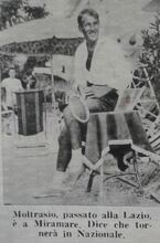 Moltrasio passa al mare gli ultimi giorni di vacanza prima di partire in ritiro con la Lazio