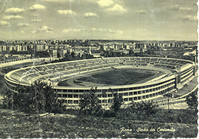 Lo stadio negli anni 50, denominato "dei Centomila"