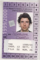 Tessera appartenuta a Perrone (Gent. conc. Famiglia Vespasiani)