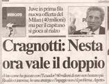 Un titolo di giornale