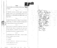 Lo statuto dell'A.C. Vecchie Stelle di cui è uno dei fondatori (Penultima firma)