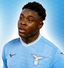 Con la maglia della Lazio