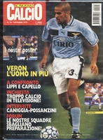 In copertina sulla rivista "Il nuovo calcio" di novembre 1999