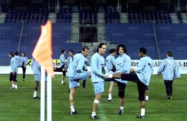 Il riscaldamento pre-partita