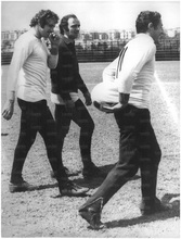 Gritti assieme a Chinaglia e Bandoni (Gent.conc. Marzia Gritti)