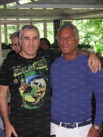 Paris e Aleandri; dietro Marchionni