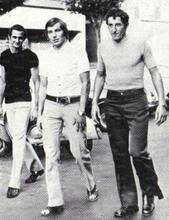 Gritti insieme a Martini ed Oddi