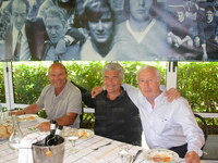 Gli ospiti Pesci e Quaresima con l'organizzatore dell'evento Mario Marchetti