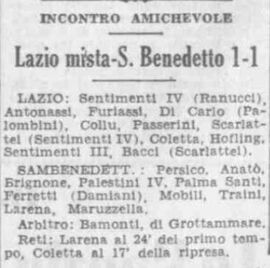 L'articolo de "Il Messaggero"