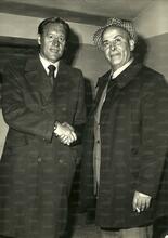 Assieme a Nils Liedholm (Gent. conc. Sig.ra Laura Biti)