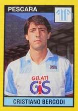 Una figurina di Bergodi nel Pescara