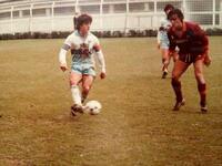 In azione nella gara Lazio-Roma 4-2