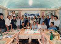 1997 Festa per la vittoria della Lazio master a 5 (Gent. conc. famiglia Vespasiani)