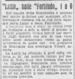 L'articolo de "Il Messaggero"