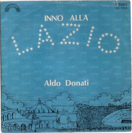 La copertina del disco "Inno alla Lazio"