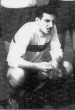 Alfredo Napoleoni nel 1965-66 con la maglia del Taranto