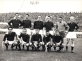 1954/55 La formazione scesa in campo il 13 febbraio 1955 nell'incontro Lazio-Juventus 2-1