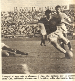 Cicogna firma la quarta rete Da Il Calcio Illustrato