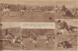 Alcune immagini del match