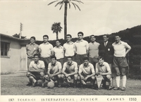 Lazio-Rappresentativa Madrid 1-0: La formazione laziale - Silvestri (port. ris.), Mattioli, Sorci, Moroni, Franzini, Pezzullo, Flamini (all.), Sciarretta; Macrino, Arezzini, Actis, Bergamini, Vignoli