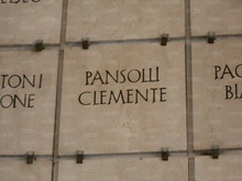 La Tomba di Pansolli al Sacrario del Verano