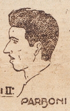 Una caricatura di Augusto Parboni